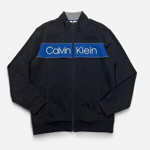 NWT Men’s Calvin Klein zip up sweatshirt size L